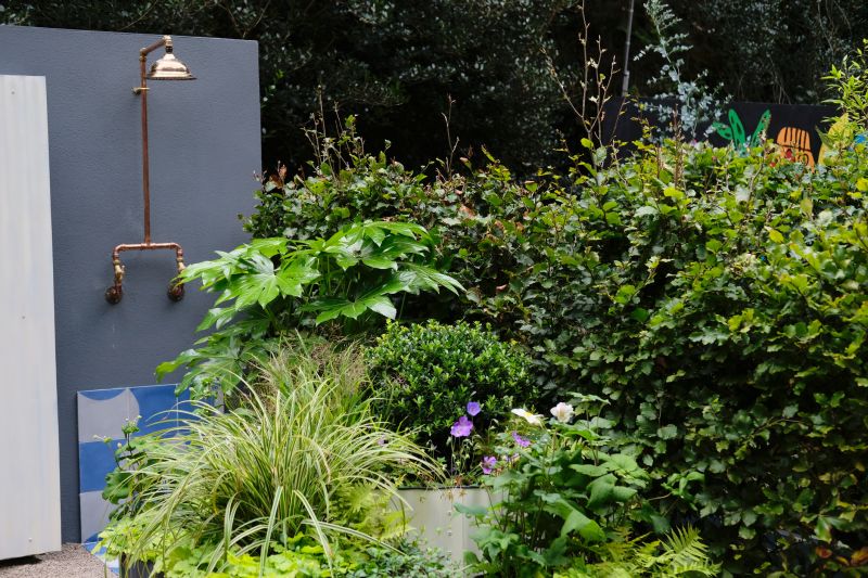 Winter Shower Installation